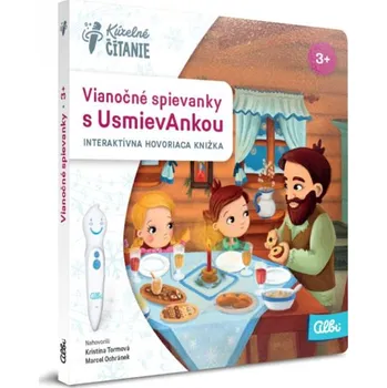 Společenská hra ALBI Kouzelné čtení: Vianočné spievanky s UsmievAnkou (SK kniha)