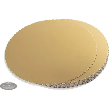 Artigian Dortová podložka zlatá kruh 24 cm