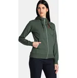 Dámská crewneck mikina KILPI TARALI-W Tmavě zelená - 44