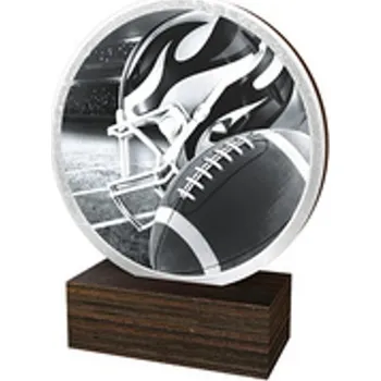 Poháry Bauer Dřevěná plaketa TFRW523 | Americký fotbal