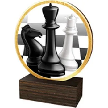 Poháry Bauer Dřevěná plaketa TFRW722 | Šachy