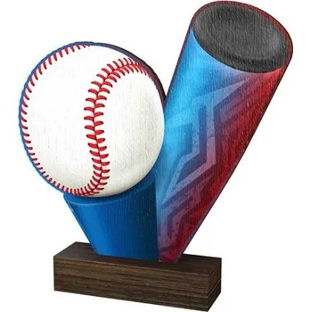 Volný čas Poháry Bauer Dřevěná plaketa WF234 | T-Ball