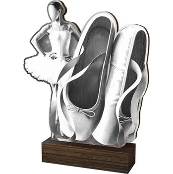 Volný čas Poháry Bauer Dřevěná plaketa WF240 | Balet