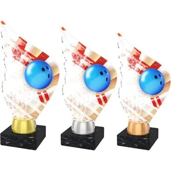 Poháry Bauer Akrylátová trofej AKEA0001M9 | Bowling