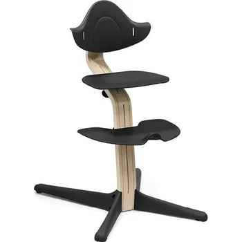 Jídelní židlička STOKKE® Nomi® Natural Wood - Black