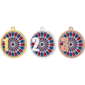 Poháry Bauer Kovová medaile MDT0001M21 | Šipky