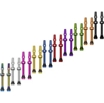 Duše na kolo Muc-Off Bezdušový ventilek Muc-Off Tubeless Valve Kit V.2 44 mm - Oranžová