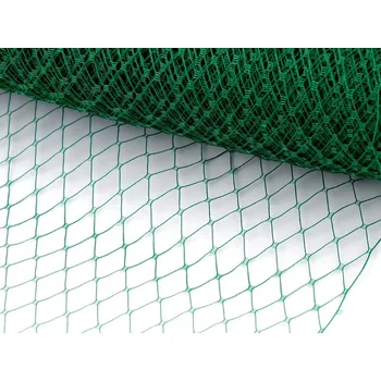 Francouzský závoj šíře 24 cm METRÁŽ - 12 zelená tm.