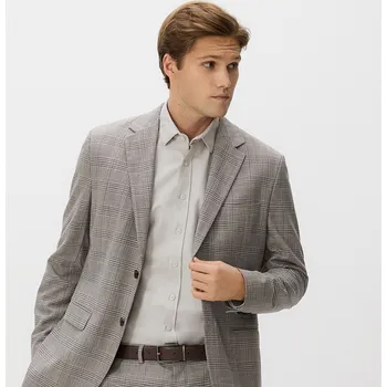 Pánská košile Reserved - Košile slim fit z egyptské bavlny - světle šedá - TH539-09M - TH539-09M-S