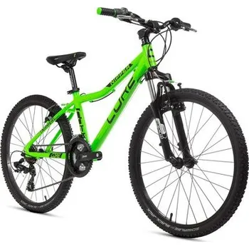 Dětské kolo Core Dětské kolo Core Nipper 24", 3x6s, s odpruženou vidlicí - reflexně zelený, 2025