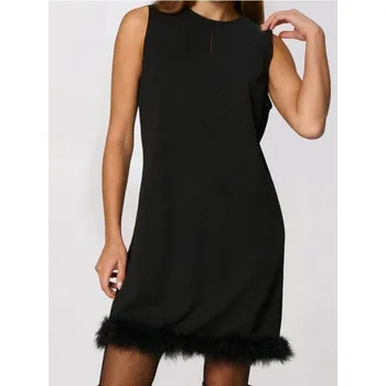 Dámské šaty Sinsay - Minišaty - černá - 575FI-99X - 575FI-99X-XL