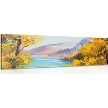Obraz Dovido Obraz scenérie horského jezera