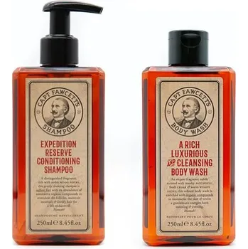 Kosmetická sada Captain&nbsp;Fawcett Cpt.&nbsp;Fawcett — Expedition Reserve Body Wash & Shampoo Gift Set