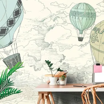 Tapeta Dovido Samolepící tapeta balóny v barvách