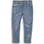Kalhoty dívčí džínové s elastenem, Minoti, Secret 9, modrá - 86/92 | 18-24m