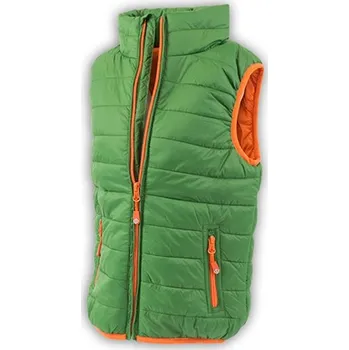 Chlapecká vesta vesta extra lehká nylonová, Pidilidi, PD1086, khaki - 128 | 8let