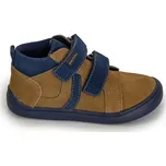 chlapecké celoroční boty Barefoot ELMO BROWN, Protetika, hnědá - 22