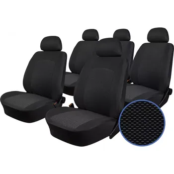 Potah sedadla Automega Autopotahy Peugeot Partner II Tepee od r.2008, žakar tmavý