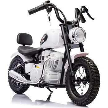 Dětské elektrovozidlo LEAN CARS Elektrický Motocykl na Akumulátor A9902 36V Bílý