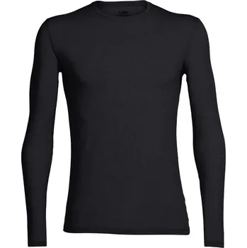 funkční tričko pánské ICEBREAKER M Sphere LS Crewe, BLACK - XL