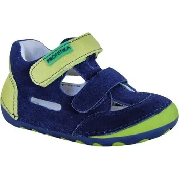 Chlapecká obuv chlapecké boty Barefoot FLIP DENIM, Protetika, modrá - 19