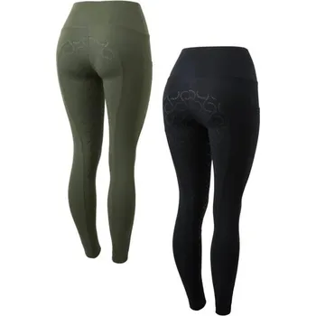 Jezdecké kalhoty Jeggings Horze Gillian Compression Full Grip dámské