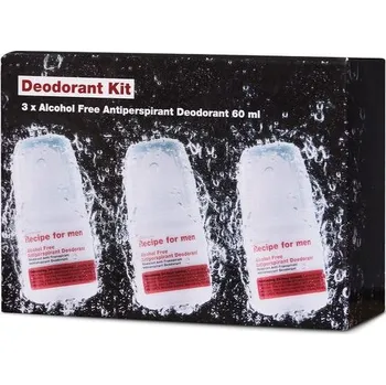 Recipe&nbsp;for&nbsp;Men Recipe for Men — Deodorant Kit (3&nbsp;x&nbsp;60&nbsp;ml)