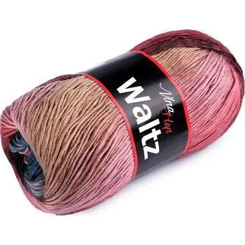 Příze Pletací příze Waltz 100 g - 7 5704 starorůžová