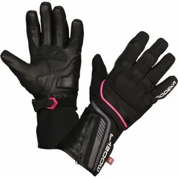 Moto rukavice MODEKA rukavice Makari lady PINK - 8/L