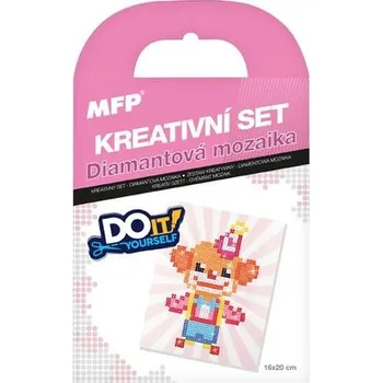 kreativní set - diamantová mozaika klaun 1042144 - MFP Paper s.r.o.