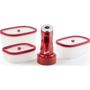 Vysavač Berkel sada all in one Icon Mini Vacuum Pump červená (BKICNMV00QVC00000R)