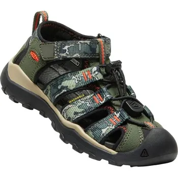 Chlapecké sandály Dětské sandály KEEN NEWPORT NEO H2 CHILDREN forest night/camo - 25/26