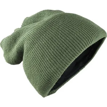 Čepice Bontis Spadená pánská zimní čepice - Olivová | uni