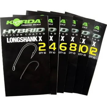 Rybářský háček Korda Háčky Long Shank X 10ks - vel. 12