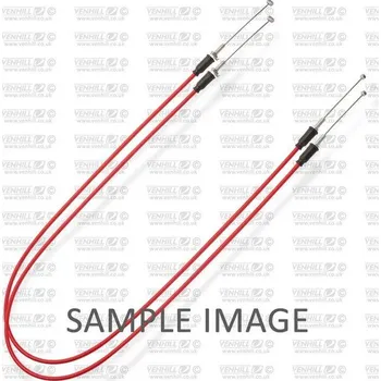 Venhill Lanka plynu (pár) Venhill H02-4-060-RD featherlight červená