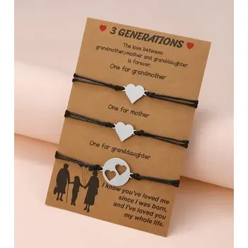 Náramek Prosperk Náramek 3ks pro tři generace S4472