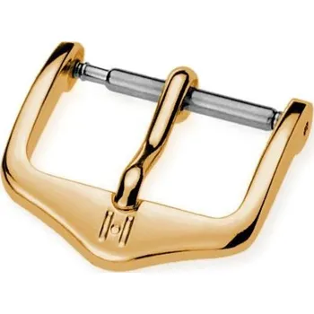 Řemínek na hodinky Trnová spona Hirsch Standard - zlatá - 14 mm + 5 let záruka a dárek ZDARMA