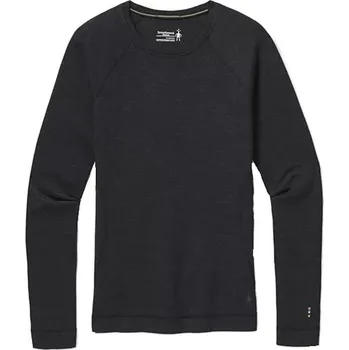 spodní prádlo dámské SMARTWOOL W CLASSIC THERMAL MERINO BASELAYER CREW, charcoal heather - S
