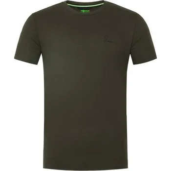 Rybářské oblečení Korda Triko Minimal Tee Dark Olive - XXXL