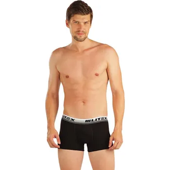Pánské spodní prádlo Boxerky pánské 99772 - světle šedé melé - XL