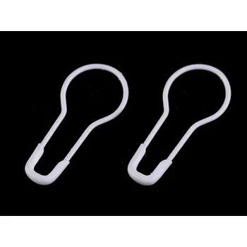 Spínací špendlíky délka 22 mm 100 kusů - 1 bílá