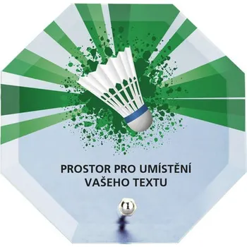 Poháry Bauer Skleněná trofej s potiskem CRP2M14 | Badminton