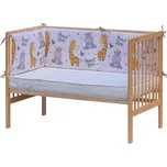 Scarlett Mantinel do postýlky 4-dílný Nebula béžová 180x40cm