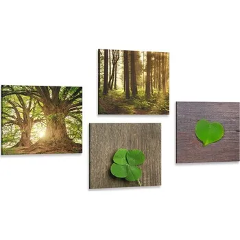 Obraz Dovido Set obrazů vánek přírody