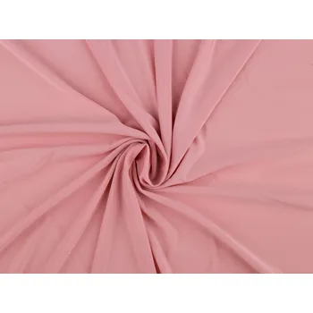 Galanterie Sportovní úplet hladký pevnější PES METRÁŽ - šíře 160 cm - 3 (160 g/m²) starorůžová sv.