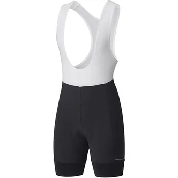 Cyklistické kalhoty Dámské kraťasy se šráky a vložkou SHIMANO SUMIRE - černá-L-Dámská