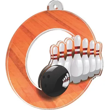 Poháry Bauer Akrylátová medaile MDA0010M32 | Bowling