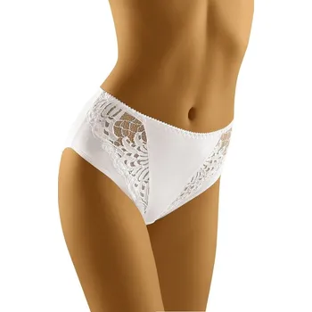 Dámské spodní prádlo Dámské kalhotky WOLBAR Eco-Ga bílé - XL