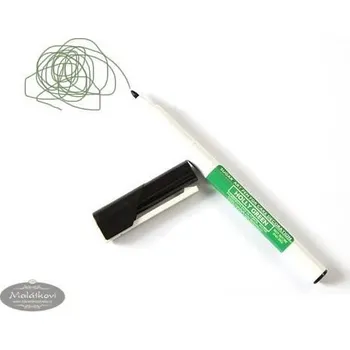 Jedlá dekorace na dort Sugarflair Colours Jedlý fix zelený jednoduchý (Holly Green)