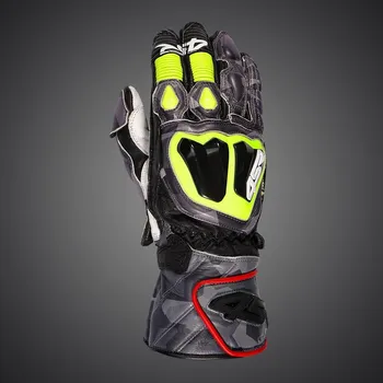 Moto rukavice 4SR Závodní rukavice na motorku Stingray Race Spec Camo - Velikost L